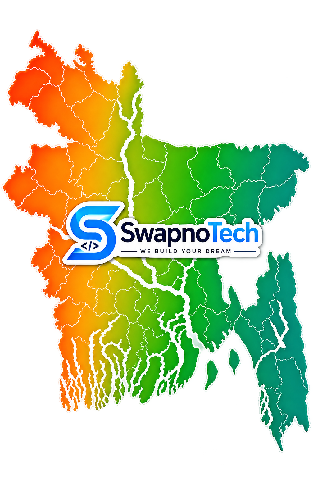 Bangladesh Map demo rental 